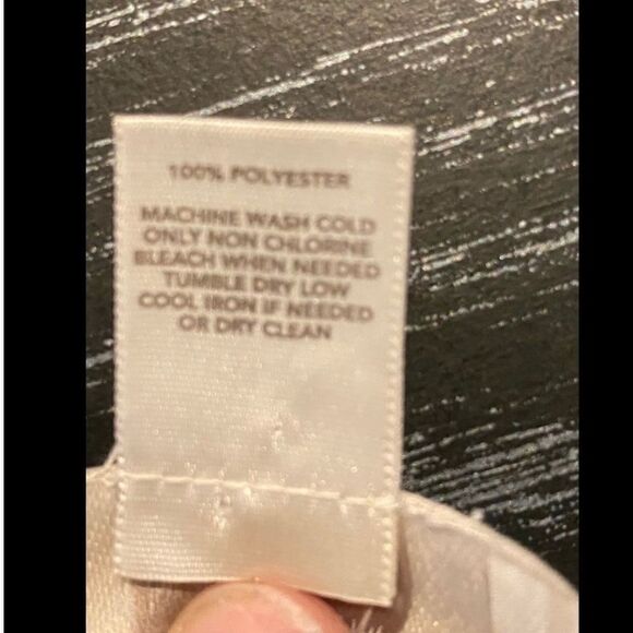 💼LOFT Sheer Gray Ruffled Blouse Like New - Picture 8 of 11